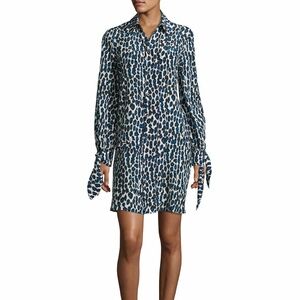 Derek Lam Silk Pleated Shirtdress (sz 46 IT / 10 US ) 403